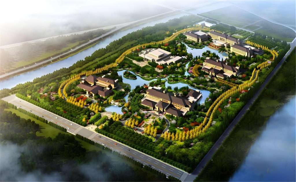 Linyi Blue Horizon International Hotel Yi He מראה חיצוני תמונה