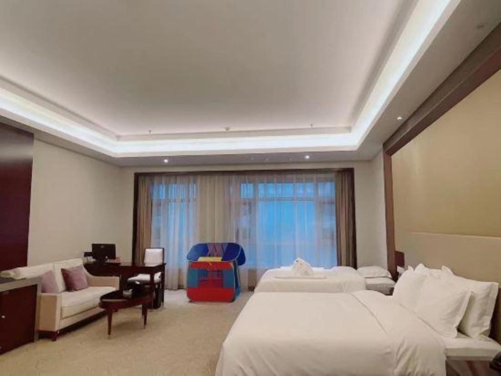 Linyi Blue Horizon International Hotel Yi He מראה חיצוני תמונה