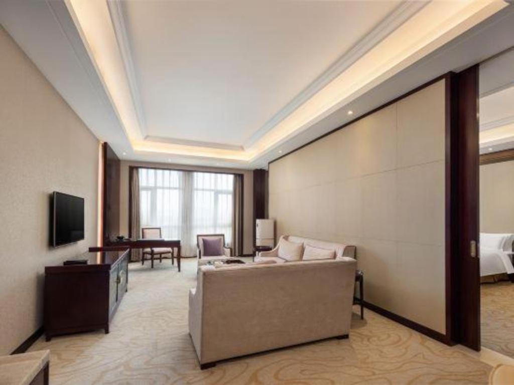 Linyi Blue Horizon International Hotel Yi He מראה חיצוני תמונה