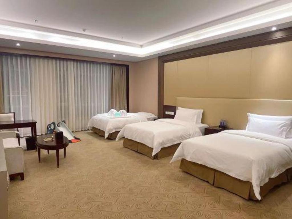 Linyi Blue Horizon International Hotel Yi He מראה חיצוני תמונה