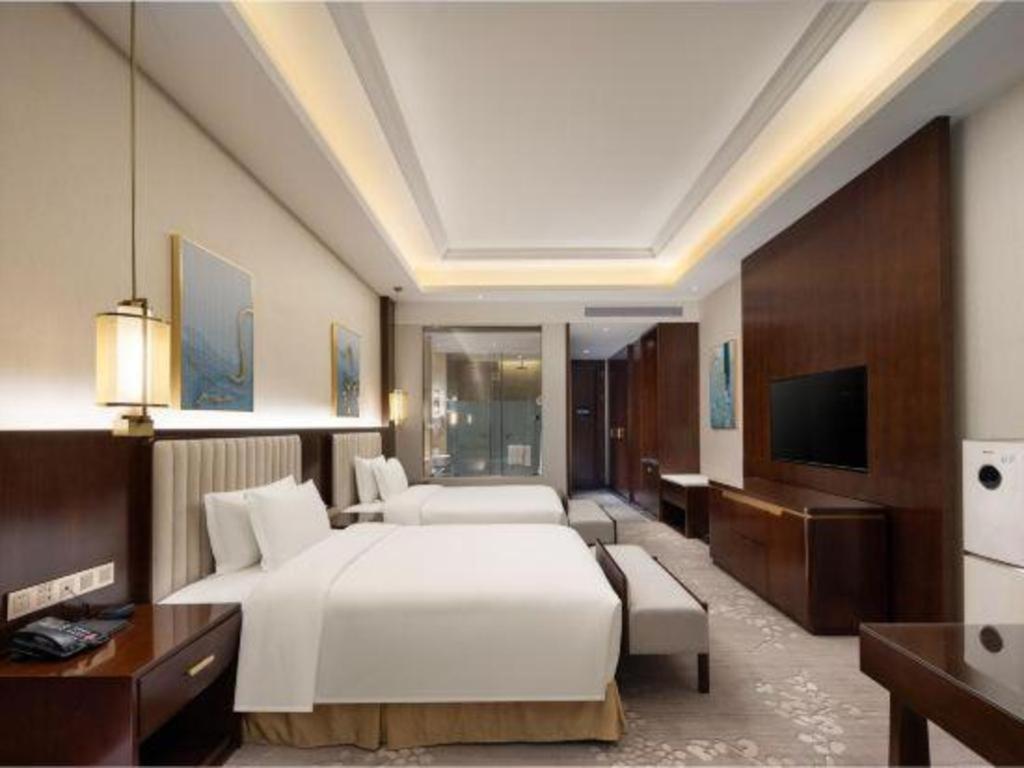 Linyi Blue Horizon International Hotel Yi He מראה חיצוני תמונה