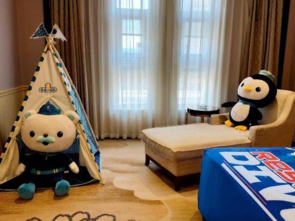 Linyi Blue Horizon International Hotel Yi He מראה חיצוני תמונה